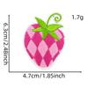 Sticker de Tela Bordado a Computadora Original Fresa Caracol Dibujo Animado Accesorios de Prenda Parche Animación en stock Oferta Bordado al por Mayor