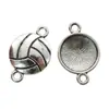 Serie Deportiva 5 Colgante Conector Doble Agujero para Bola Accesorios de Aleación Retro Venta Caliente Amazon