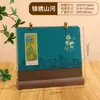 Calendario de Escritorio Creativo 2027 Estilo Nuevo Portabolígrafos de Madera Multifuncional Personalizado Calendario Personalizado de Alta Gama Año del Cordero Calendario Mensual Adorno