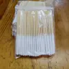 Bastoncillos de Algodón Recubiertos de Líquido Ultra Delgados para Eliminar Manchas, Tipo Delgado, 60 Piezas, para Eliminación de Acné, Desechables, para Uso en Casa y Salones de Belleza, Cuidado Especial de la Piel