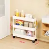 Gabinete de Almacenamiento con Espacio de 10 cm Gabinete Estrecho Extremo Gabinete Delgado para Cocina Estante de Almacenamiento Gabinete de Espacio Estante Estrecho