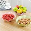 Plato de frutas de hoja de loto plato creativo para snacks de escritorio de oficina plato de dulces sala de estar moderna plato de frutas de frutas secas para el hogar europeo