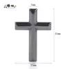 Pedra Biliar Preta Pingente Assimétrico Multiestilo Acessórios para Joias DIY Colar Pulseira Semi-Acabados Estilo Rocha Estiloso