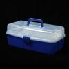 Extra Grande No. 1 Caja de Almacenamiento Portátil Gruesa para Lego Caja de Herramientas Plástico Transparente Almacenamiento Caja de Almacenamiento para Medicamentos Caja de Almacenamiento para Ferretería