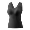 Chaleco sin costuras de seda de hielo sin sujetador para mujeres de mediana edad y mayores, ropa interior de talla grande, sujetador push-up sin aros