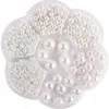 Perlas de Imitación ABS Perforadas de Tamaños Mixtos de 3-12 mm Accesorios para Joyería DIY Materiales Perlas de Plástico Cuentas para Ensartar Perlas de Imitación Perlas Sueltas