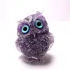Pegamento Popular Transfronterizo Animal de Resina Búho Grava de Cristal Muebles para el Hogar Artesanía Souvenirs Regalos