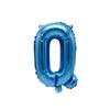 Globo de aluminio de 16 pulgadas con letras A a Z para decoración de bodas y celebraciones.