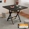 Mesa plegable, mesa de comedor cuadrada, mesa pequeña para uso doméstico, alquiler de apartamentos pequeños, mesa de comedor sencilla, mesa cuadrada