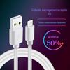 Linha de carregamento de moldagem por explosão é adequada para o novo iPhone Pingguo data Line 2A injeção USB alongado 3 metros
