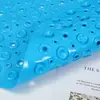 Novo tapete de banheiro antiderrapante em formato de rosquinha Oval anti-queda ventosa tapete para os pés tapete de massagem para os pés para box de banheiro