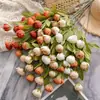 Xingnuo Flor Artificial de Peonía de 4 Cabezas Fabricante Flores Falsas Plantas Verdes Venta al por Mayor Decoración de Bodas Estilo INS Artesanía Transfronteriza