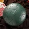 Tambor etéreo de clase D de la marca Huashu, tambor de loto de acero al carbono, 13 tonos, 12 pulgadas, color etéreo, tambor de disco, tambor de lengüeta de acero, percusión