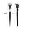 Nuevo Pincel Biselado para Base, Pincel para Rubor, Mango de Madera de Alta Calidad, Cerdas Suaves, Pincel Multifuncional, Herramienta de Belleza en Stock