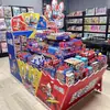 Armários de Ilha Personalizados, Expositores de Doces para Supermercados, Prateleiras Promocionais para Lojas de Conveniência de Lanches, Expositores de Doces para Venda Transfronteiriça