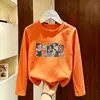 Camiseta de Manga Larga para Niña para Primavera y Otoño 2026 Estilo Nuevo Camiseta Básica Transpirable de Algodón Puro para Niños Top de Primavera y Otoño para Niña