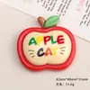 Acessórios de Resina DIY Desenho Animado Joias Maçã Gato Preto Cola de Creme Grampo de Cabelo Capa de Celular Fivela de Sapato Chaveiro Pingente com