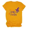 No puedes asustarme Amazon eBay sitio independiente camiseta casual y elegante para mujer de cuello redondo y manga corta