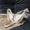 Bolso de Textura de Alta Calidad para Mujer de Gran Capacidad 2025 Nuevo Diseño de Nicho Bolso de Hombro Cruzado de Primavera y Verano Bolso Dumpling para Viajes