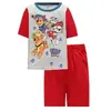 Ropa de Casa de Algodón para Niños Liga de la Justicia BATMAN Traje de Verano para Niños Ropa para Aire Acondicionado Pijama de Dibujos Animados