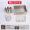 Envoltura de mesa para hombres de negocios taiwaneses usan kebab de bistec de pollo polvo de frutas mesa de hamburguesas equipo de tienda mesa de envoltura de superficie pollo frito carne crujiente