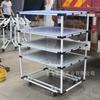 Almacenamiento de Shanghái Suministro de Fábrica Carrito Bar de Producción Banco de Trabajo Estante Estante para Materiales