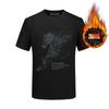 Camiseta de base europea para hombre, camiseta de manga corta de invierno para hombre, ropa para hombre, camiseta juvenil china de moda para hombre, camiseta de talla grande para hombre
