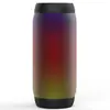Bq615Pro Alto-falante Bluetooth Luminoso Subwoofer Cilíndrico para Exterior Inserível em Cartão para Ciclismo Alto-falante Portátil Colorido LED
