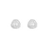 Pendientes de Clip de Perla Envueltos Estilo Tweed Sin Agujeros en las Orejas, Pendientes de Lujo Accesible de Gama Alta, Pendientes Únicos, Exquisitos y de Moda