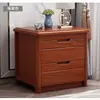 Armário de Armazenamento de Lenha Estilo Chinês Moderno de Madeira Maciça Estreito 40cm Armário Simples para Quarto Sala de Aluguel Totalmente Montado