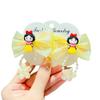 Accesorios para el Cabello de Niña Pinza de Pelo con Lazo de la Princesa Elsa Pinza con Borla para Niña Dulce No Lastima el Cabello Pinza de Pelo a la Moda Tocado