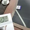 Alfombra Gruesa y Resistente de Ratán Antiguo Tejida a Mano 1.8 Alfombra de Ratán Salvaje 100% Natural 1.5m Alfombra de Ratán PE Alfombra para Aire Acondicionado