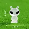 Exportação Transfronteiriça Novo Produto Micro-Paisagem Criativa Luminoso Alienígena Elfo DIY Decoração Acessórios Mini Pequenos Enfeites