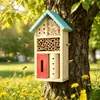 Casa de Insectos de Madera, Cabaña para Insectos, Cabaña para Insectos al Aire Libre, Nido de Insectos de Madera - Venta directa del fabricante, pedidos personalizados bienvenidos