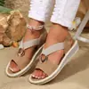Sandalias Europeas y Americanas Transfronterizas Wish Amazon Transfronterizas de Tacón Alto con Punta Abierta para Mujer Europeas y Americanas Tallas Grandes Sandalias para Mujer Doradas Venta al por Mayor Tallas Grandes