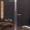 Tubo de Incenso Transparente, Tubo de Incenso de Acrílico Linha de Teste, Tubo de Incenso de Plástico Longo e Curto Pacote de Teste, Pacote de Teste de Madeira de Agar e Sândalo