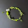 Pulsera Dopamina Resistente Estilo Bohemio, Lujo Ligero, Estilo de Corte Exquisito, Nicho, Personalizado, Creativo, Joyería de Alta Gama