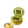 Prensa de Ajo tipo Prensa Acero Inoxidable Cocina Hogar Pequeño Triturador de Ajo Multifuncional Manual Pasta de Ajo Polvo Picado de Ajo Triturador