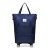 Mala de Viagem com Rodas Universais, Bolsa de Viagem Multicamadas de Grande Capacidade, Armazenamento Expansível para Viagens de Negócios, Bolsa de Viagem Dobrável para Curta Distância ao Ar Livre