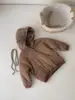 Liquidación de Tallas Agotadas, Sin Devoluciones ni Cambios. Ropa de Invierno para Niños Estilo Coreano, Chaqueta Gruesa de Algodón con Capucha, Top y Pantalones Largos para Niñas