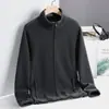 Chaqueta de Polar 901 Estilo Pareja Otoño e Invierno Polar Pesado de 360g Chaqueta de Polar Polar Cuello Alto para Hombre Cremallera Apertura Interior