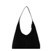 Bolsa de ombro fosca mais vendida internacionalmente para mulheres, nova bolsa de axila casual simples de comércio exterior, bolsa tote de grande capacidade para o dia a dia
