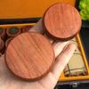 Ajedrez de Palisandro de Birmania con Tablero de Cuero en Caja de Regalo, Tamaño Grande, Adecuado para Regalo a Personas Mayores o para Colección