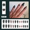Primavera e verão moda fresca europeia e americana estilo lantejoulas flash vestir Armour Square longa cor sólida olhos brilhantes unhas postiças