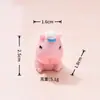 Capivara Fofa Capivara Boneca Fofa Acessórios de Resina Decoração DIY Casa de Boneca Ornaments Pequenos de Mesa