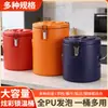 Cubo Aislado de Acero Inoxidable 304, Cubo de Leche de Soya de Gran Capacidad, Cubo para Té de Leche, Cubo para Polvo de Hielo, Cubo Aislado para Entrega de Alimentos, Cubo para Sopa, Cubo para Arroz