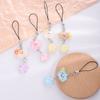 Cuerda para Teléfono Móvil Estrella de Nube Creativa Linda Colgante para Mochila Escolar Accesorios de Resina Nicho Cadena Colgante Cadena para Teléfono Móvil Joyería Ins