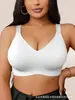 Sujetadores de talla grande para mercados europeos y americanos, TEMU, SHEIN, sujetadores sin aros para mujer, cómodos con cierre en la espalda, suministrados para comercio exterior de Amazon