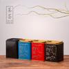 Meio quilo de caixa de embalagem de chá Pu'er Chá Preto Lianshan Chá Verde Wuyi Rock Tea Pequeno Tangerina Verde Prata Quebrada Folha de Flandres Vazia