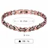 Venda Quente Transfronteiriça Moda Europeia e Americana Masculina e Feminina Acessórios de Espiga de Trigo Destacáveis Pulseira Magnética Joias de Personalidade Tendência de Nicho